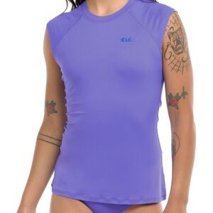 Eidon Women's Sleeveless Rashguard in Polu